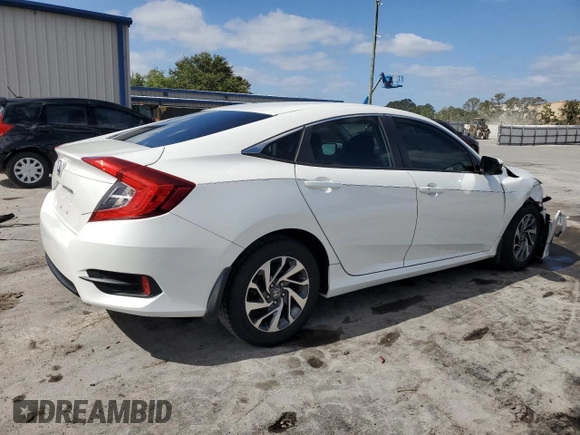 2016 Honda Civic EX with VIN 19XFC2F75GE089051, listed as a Copart auction lot 55036395 with 114,112 mi miles and Salvage Title. Bid and sale history available at DreamBid. Image 3.