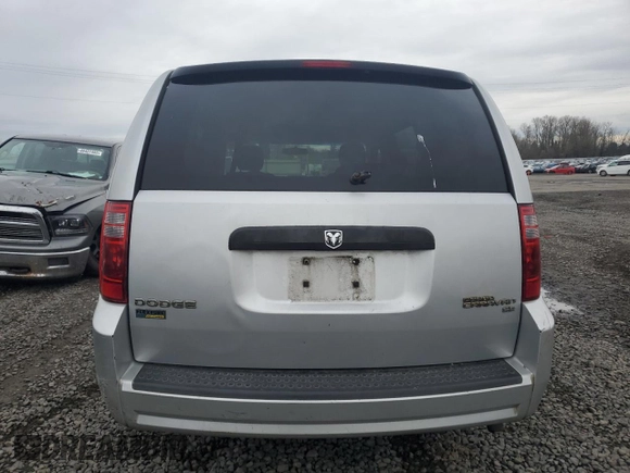 2009 Dodge Grand Caravan SE with VIN 2D8HN44E59R686851, listed as a Copart auction lot 48758335 with Not provided miles and Salvage title. Bid and sale history available at DreamBid. Image 6.
