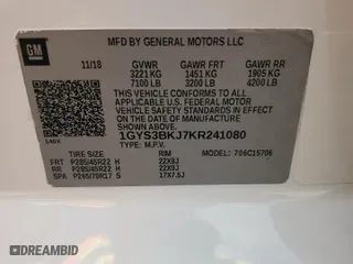 2019 Cadillac Escalade Luxury with VIN 1GYS3BKJ7KR241080, listed as a Copart auction lot 69172554 with 81,160 mi miles and Salvage Title. Bid and sale history available at carsss.com. Image 14.