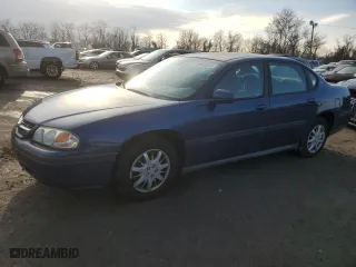 2004 Chevrolet Impala with VIN 2G1WF52E949429530, listed as a Copart auction lot 85860874 with 127,194 mi miles and Salvage Title. Bid and sale history available at carsss.com. Image 1.