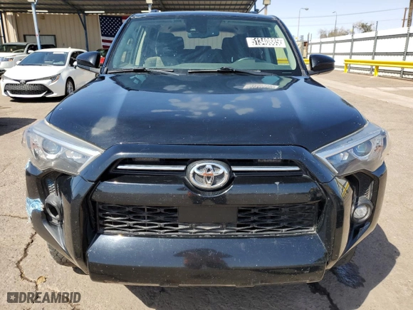2021 Toyota 4Runner SR5 with VIN JTEEU5JR1M5234852, listed as a Copart auction lot 51340885 with 0 mi miles and Clean Title. Bid and sale history available at carsss.com. Image 5.