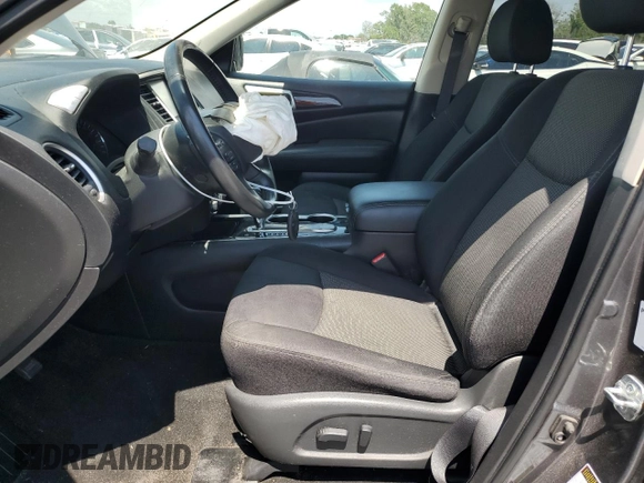 2018 Nissan Pathfinder SV with VIN 5N1DR2MNXJC659370, listed as a Copart auction lot 58705185 with 129,137 mi miles and Salvage title. Bid and sale history available at DreamBid. Image 7.