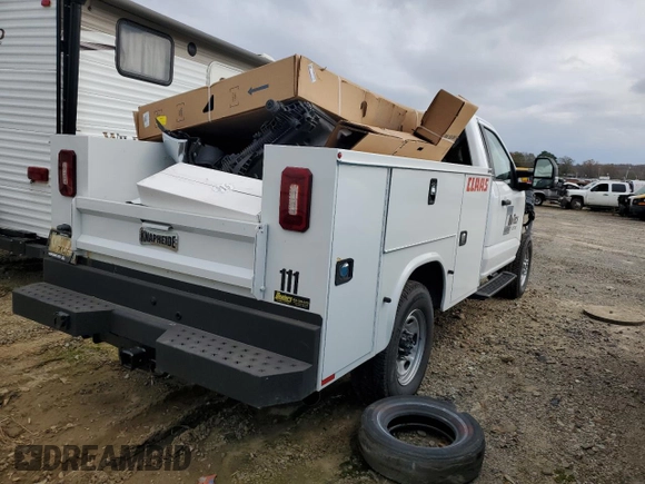 2024 Ford F-250 with VIN 1FTRF2BA2REC34311, listed as a Copart auction lot 80530174 with 1,209 mi miles and Salvage title. Bid and sale history available at DreamBid. Image 3.