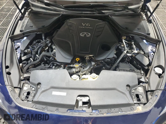 2022 Infiniti Q60 Luxe with VIN JN1EV7KL9NM630223, listed as a Copart auction lot 57433205 with 25,730 mi miles and Clean title. Bid and sale history available at DreamBid. Image 11.