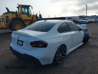2024 BMW 2 Series 230i with VIN 3MW23CM07R8E47159, listed as a IAAI auction lot 41818605 with 16,605 mi miles and . Bid and sale history available at carsss.com. Image 4.
