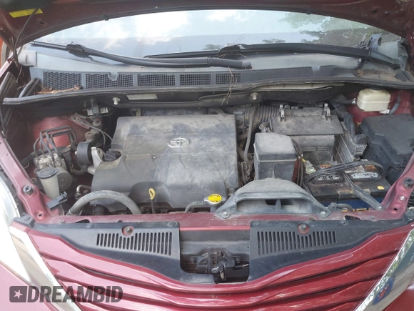 2015 Toyota Sienna LE AAS with VIN 5TDKK3DC5FS576035, listed as a IAAI auction lot 42579218 with 199,664 mi miles and . Bid and sale history available at DreamBid. Image 10.