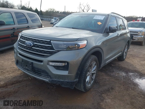 2020 Ford Explorer XLT with VIN 1FMSK8DHXLGC45686, listed as a IAAI auction lot 41767725 with 51,226 mi miles and . Bid and sale history available at DreamBid. Image 20.