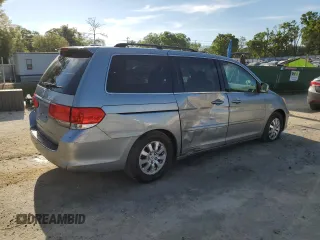 2009 Honda Odyssey EX-L with VIN 5FNRL38749B006271, listed as a Copart auction lot 50619625 with 210,017 mi miles and Salvage Title. Bid and sale history available at carsss.com. Image 3.