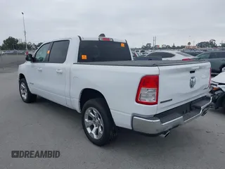 2022 Ram 1500 Big Horn with VIN 1C6SRFFT3NN456823, listed as a IAAI auction lot 42417659 with 5,313 mi miles and . Bid and sale history available at DreamBid. Image 3.