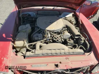 1985 Mercedes-Benz SL with VIN WDBBA45C9FA017476, listed as a Copart auction lot 74177774 with 135,805 mi miles and Salvage title. Bid and sale history available at DreamBid. Image 11.