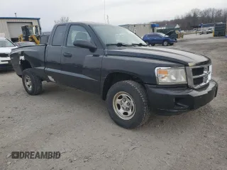 2010 Dodge Dakota with VIN 1D7CW2BK3AS110848, listed as a Copart auction lot 52712865 with 79,742 mi miles and Salvage title. Bid and sale history available at DreamBid. Image 4.
