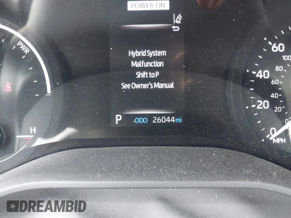 2024 Toyota Sienna LE with VIN 5TDKRKEC5RS196136, listed as a IAAI auction lot 41766022 with 26,044 mi miles. Bid and sale history available at carsss.com. Image 15.