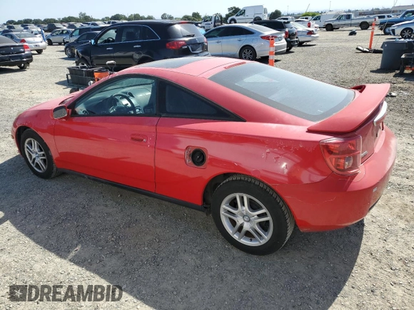 2005 Toyota Celica GT z VIN JTDDR32TX50181390, wystawiony jako Copart lot #58587815 z przebiegiem 235 807 mil mil oraz Tytuł czysty. Historia ofert i sprzedaży dostępna na DreamBid. Obrazek 2.