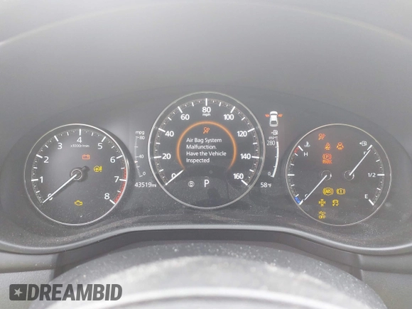 2020 Mazda 3 with VIN JM1BPALM1L1158967, listed as a IAAI auction lot 42196832 with 43,519 mi miles and . Bid and sale history available at DreamBid. Image 7.
