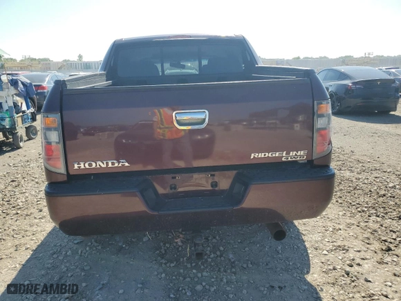 2008 Honda Ridgeline RTL with VIN 2HJYK16568H538811, listed as a Copart auction lot 65467294 with 270,974 mi miles and Salvage Title. Bid and sale history available at carsss.com. Image 6.