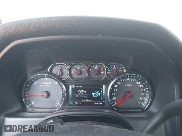2016 Chevrolet Silverado 1500 LT with VIN 1GCVKREC4GZ125676, listed as a IAAI auction lot 42006237 with 114,699 mi miles. Bid and sale history available at carsss.com. Image 7.