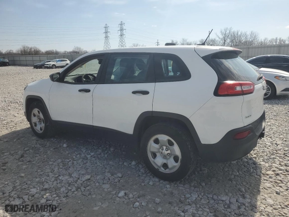 2014 Jeep Cherokee Sport with VIN 1C4PJMAB9EW301387, listed as a Copart auction lot 48800365 with 103,138 mi miles and Clean Title. Bid and sale history available at carsss.com. Image 2.