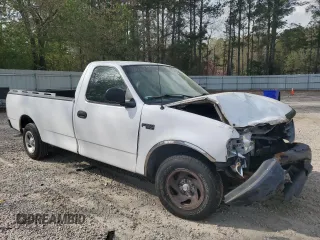 2002 Ford F-150 XL with VIN 1FTRF17262NA10489, listed as a Copart auction lot 50413885 with 203,093 mi miles and Salvage Title. Bid and sale history available at carsss.com. Image 4.