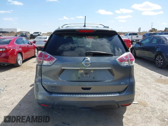 2016 Nissan Rogue SV with VIN 5N1AT2MTXGC874078, listed as a IAAI auction lot 41838624 with 140,561 mi miles. Bid and sale history available at carsss.com. Image 16.