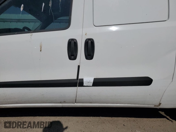 2018 Ram ProMaster City Cargo Tradesman with VIN ZFBERFAB7J6H82008, listed as a Copart auction lot 52996345 with 71,391 mi miles and Salvage Title. Bid and sale history available at DreamBid. Image 12.