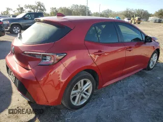 2021 Toyota Corolla Hatchback SE with VIN JTND4MBE6M3120200, listed as a Copart auction lot 78694934 with 45,571 mi miles and Non Repairable. Bid and sale history available at carsss.com. Image 3.