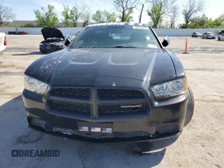2013 Dodge Charger Police with VIN 2C3CDXAT7DH592327, listed as a Copart auction lot 54101605 with 0 mi miles and Clean Title. Bid and sale history available at carsss.com. Image 5.
