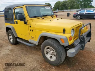 2004 Jeep Wrangler X с VIN 1J4FA39S34P745300, выставлен на аукционе Copart как лот 65454595 с пробегом 57 920 миль миль и Списание • Salvage title. История ставок и продаж доступна на DreamBid. Изображение 4.
