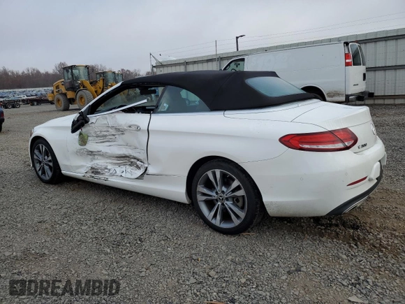 2021 Mercedes-Benz C 300 with VIN W1KWK8EB4MG058628, listed as a Copart auction lot 79281414 with 113,078 mi miles and Salvage Title. Bid and sale history available at DreamBid. Image 2.