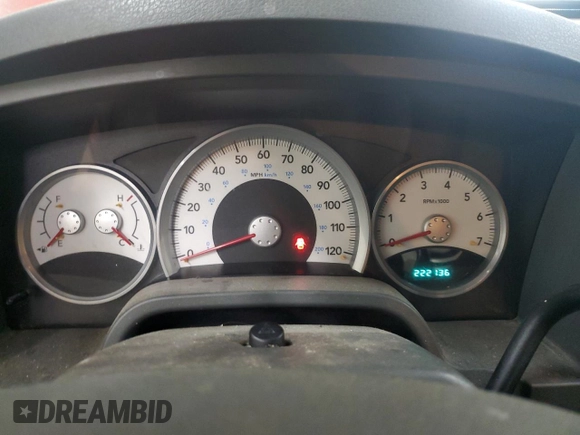 2006 Dodge Dakota SLT with VIN 1D7HW42N56S609685, listed as a Copart auction lot 43052435 with 222,136 mi miles and Non Repairable. Bid and sale history available at carsss.com. Image 9.
