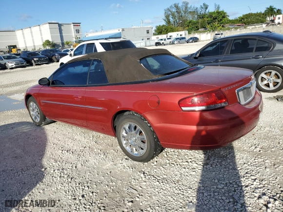 2004 Chrysler Sebring Limited with VIN 1C3EL65R64N337065, listed as a Copart auction lot 77152574 with 80,832 mi miles and Salvage Title. Bid and sale history available at carsss.com. Image 2.