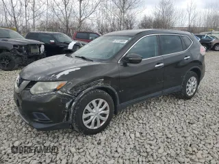2015 Nissan Rogue SV with VIN KNMAT2MV6FP506851, listed as a Copart auction lot 52413405 with 114,631 mi miles and Clean Title. Bid and sale history available at carsss.com. Image 1.
