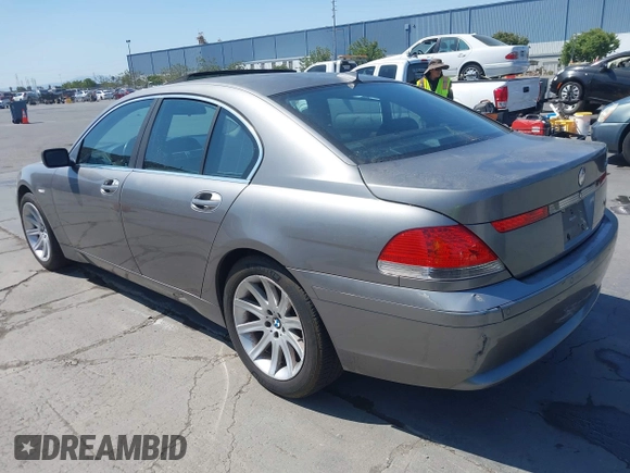 2003 BMW 7 Series 745i with VIN WBAGL63443DP63205, listed as a IAAI auction lot 42682836 with 103,551 mi miles and . Bid and sale history available at DreamBid. Image 3.
