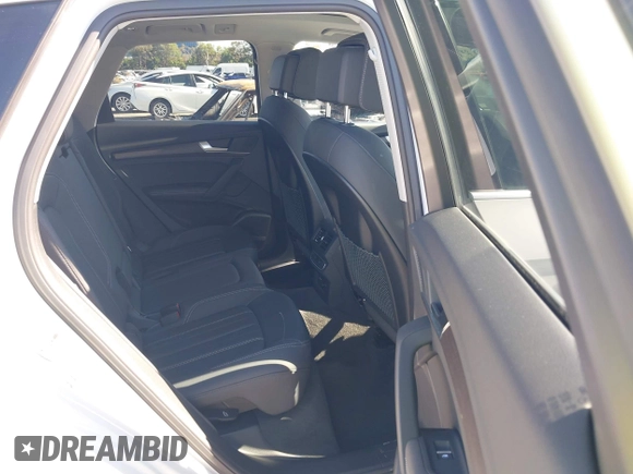 2023 Audi Q5 Premium Plus with VIN WA1BBAFY7P2167227, listed as a IAAI auction lot 42632124 with 17,065 mi miles and . Bid and sale history available at DreamBid. Image 8.