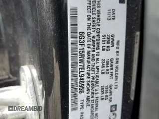 2014 Chevrolet SS с VIN 6G3F15RW7EL946956, выставлен на аукционе Copart как лот 52356525 с пробегом Не указан миль и Списание • Salvage title. История ставок и продаж доступна на DreamBid. Изображение 13.