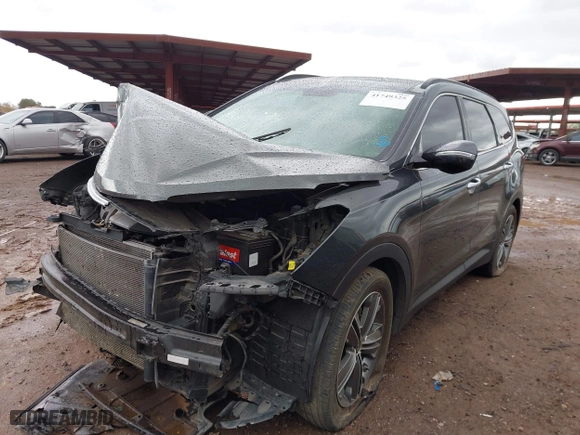 2013 Hyundai Santa Fe Limited with VIN KM8SR4HF1DU013204, listed as a IAAI auction lot 41749325 with 1 mi miles. Bid and sale history available at carsss.com. Image 2.