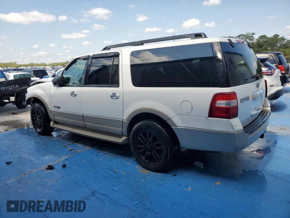 2007 Ford Expedition Max Eddie Bauer with VIN 1FMFK18597LA44478, listed as a Copart auction lot 51779085 with 152,885 mi miles and Salvage Title. Bid and sale history available at DreamBid. Image 2.