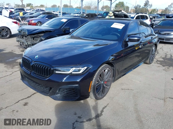 2023 BMW 5 Series 540i with VIN WBA53BJ06PWY11037, listed as a IAAI auction lot 41612304 with 37,274 mi miles and . Bid and sale history available at DreamBid. Image 17.