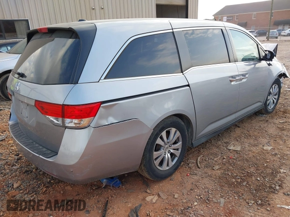 2017 Honda Odyssey EX-L with VIN 5FNRL5H69HB020233, listed as a IAAI auction lot 41522030 with 188,418 mi miles and . Bid and sale history available at DreamBid. Image 4.