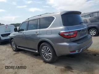 2023 Nissan Armada SL with VIN JN8AY2BA3P9400045, listed as a Copart auction lot 64708373 with 13,826 mi miles. Bid and sale history available at carsss.com. Image 2.