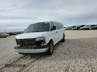 2014 Chevrolet Express Passenger LT with VIN 1GAZG1FG4E1176590, listed as a Copart auction lot 83660024 with 167,653 mi miles and Salvage title. Bid and sale history available at DreamBid. Image 11.