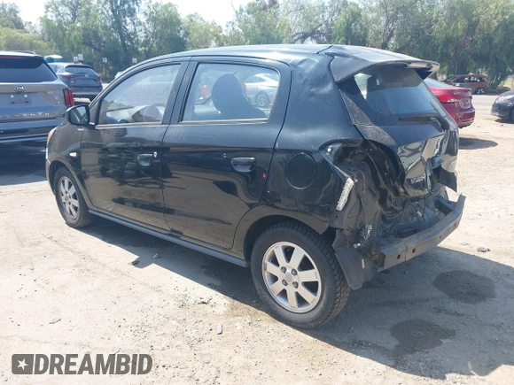 2014 Mitsubishi Mirage DE with VIN ML32A3HJ8EH006208, listed as a IAAI auction lot 42571666 with 99,117 mi miles and . Bid and sale history available at DreamBid. Image 3.