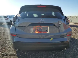 2024 Nissan Murano SV with VIN 5N1AZ2BJ6RC126074, listed as a Copart auction lot 87639195 with 980 mi miles and Non Repairable. Bid and sale history available at carsss.com. Image 6.