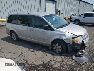 2009 Dodge Grand Caravan SE with VIN 2D8HN44E59R686851, listed as a Copart auction lot 48758335 with Not provided miles and Salvage title. Bid and sale history available at DreamBid. Image 4.
