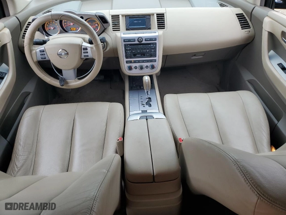 2007 Nissan Murano SL with VIN JN8AZ08W87W650242, listed as a Copart auction lot 46072315 with 93,758 mi miles and Salvage Title. Bid and sale history available at carsss.com. Image 8.