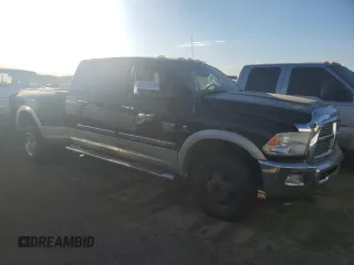 2010 Dodge Ram 3500 Laramie with VIN 3D73Y4HL3AG156807, listed as a Copart auction lot 73199284 with 268,617 mi miles and Salvage Title. Bid and sale history available at carsss.com. Image 4.