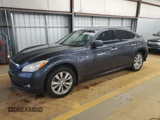 2011 Infiniti M37 with VIN JN1BY1AR9BM374335, listed as a Copart auction lot 52024915 with 204,387 mi miles and Salvage Title. Bid and sale history available at carsss.com. Image 1.