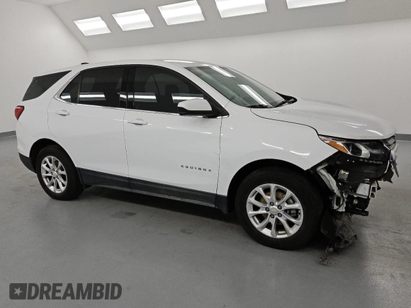 2018 Chevrolet Equinox LT z VIN 3GNAXJEV2JL400650, wystawiony jako Copart lot #55626365 z przebiegiem 117 424 mil mil oraz Czysty tytuł • Clean title. Historia ofert i sprzedaży dostępna na DreamBid. Obrazek 4.