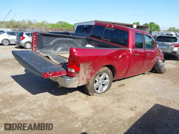 2014 Ram 1500 SLT with VIN 1C6RR6GT9ES225469, listed as a IAAI auction lot 41971290 with 204,575 mi miles. Bid and sale history available at carsss.com. Image 4.
