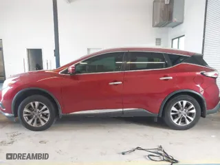 2016 Nissan Murano S with VIN 5N1AZ2MG5GN116476, listed as a IAAI auction lot 41387927 with 222,290 mi miles. Bid and sale history available at carsss.com. Image 13.