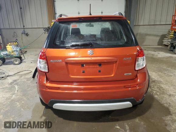 2009 Suzuki SX4 Touring AWD with VIN JS2YB417895100773, listed as a Copart auction lot 46657065 with 120,793 mi miles and Salvage Title. Bid and sale history available at carsss.com. Image 6.